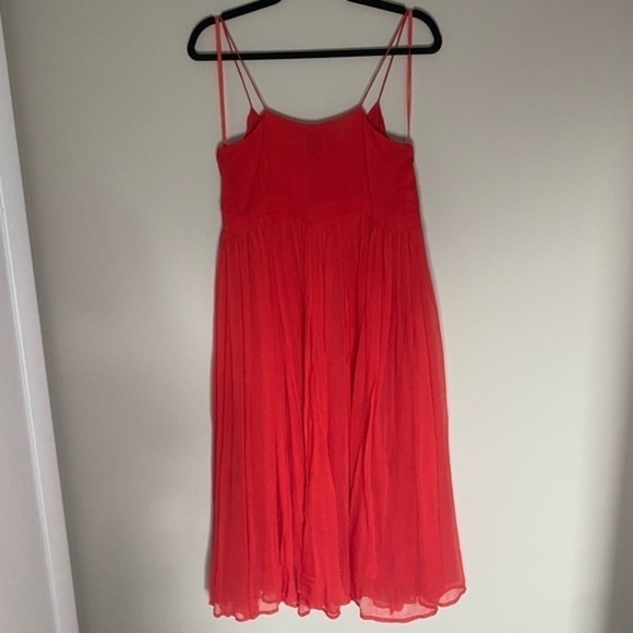 NWT Anthropologie HD in Paris Marina‎ Chiffon Dress size 6 - Picture 2 of 6